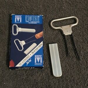 Monopol Ah-So Two-Prong Cork Puller Butler's Friend Unisex OS Silver Germany